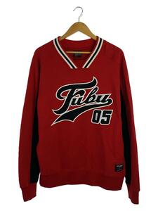 Fubu◆スウェット/XL/コットン/RED/FAU-22704