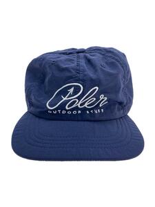 POLER OUTDOOR STUFF◆キャップ/-/ナイロン/NVY/メンズ