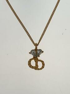 Christian Dior◆ネックレス/-/GLD/トップ有/レディース