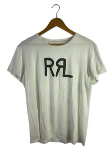 RRL◆Tシャツ/M/コットン/CRM