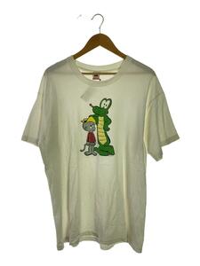 Tシャツ/XL/コットン/ホワイト/pogo/comic tee/90s