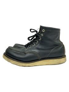 RED WING◆CLASSIC MOC/シューズ/US8.5/天然皮革/BLK