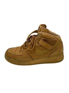 NIKE◆AIR FORCE 1 MID FLAX_エアフォース 1 ミッド フラックス/29cm/キャメル/スウェード