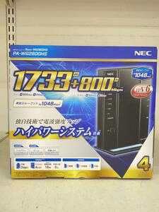 NEC◆無線LANルーター(Wi-Fiルーター) Aterm WG2600HS PA-WG2600HS