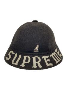 Supreme◆Bermuda Casual Hat/バケットハット/L/コットン/BLK/メンズ/H50SS20//