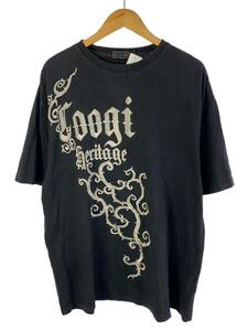 COOGI◆Tシャツ/-/コットン/BLK/無地