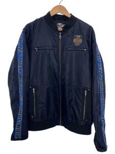 HARLEY DAVIDSON◆115th Anniversaryナイロンボンバージャケット/98585-18VM/ブラック/XL