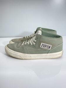 VANS◆HALF CAB/ローカットスニーカー/27cm/GRN/スウェード/721454