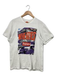 Supreme◆Tシャツ/M/コットン/WHT