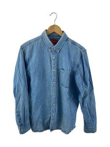 Supreme◆17SS DENIM SHIRT/長袖シャツ/M/デニム/IDG