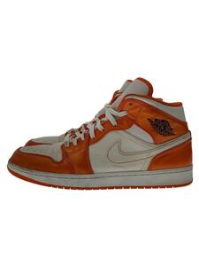 NIKE◆AIR JORDAN 1 MID SE_エアジョーダン 1 ミッド シーズナルエディション/30cm/ORN