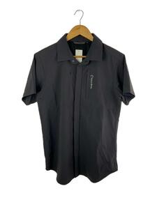 Teton Bros◆半袖シャツ/L/ナイロン/BLK/TB231-51M