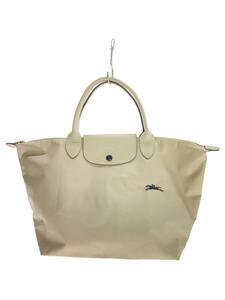 LONGCHAMP◆ハンドバッグ/ナイロン/BEG/L1623619337