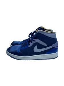 NIKE◆AIR JORDAN 1 MID SE CRAFT_エア ジョーダン 1 ミッド SE クラフト/28cm/NVY