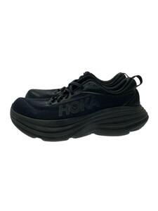 HOKA ONE ONE◆ローカットスニーカー/27.5cm/BLK/ポリエステル/1123202