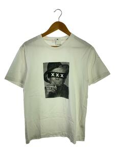 GOD SELECTION XXX◆Tシャツ/M/コットン/WHT