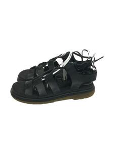 Dr.Martens◆サンダル/UK5/BLK/レザー/NARTILLA//