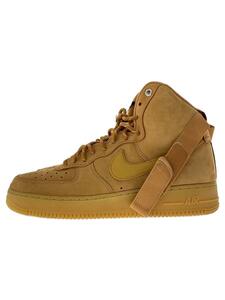 NIKE◆AIR FORCE 1 HIGH 07 WB/エアフォースハイ/キャメル/CJ9178-200/28.5cm/CML