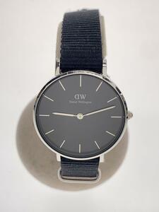 Daniel Wellington◆クォーツ腕時計/アナログ/BLK/BLK/DW00100216