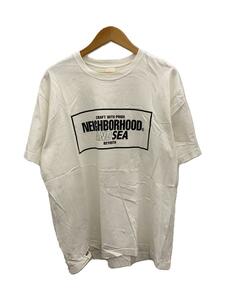 NEIGHBORHOOD◆Tシャツ/L/コットン/WHT