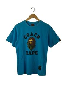 A BATHING APE◆Tシャツ/S/コットン/BLU