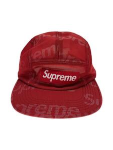 Supreme◆19ss/Lenticular Logo Camp Cap/キャップ/ナイロン/レッド/メンズ