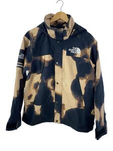 THE NORTH FACE◆21AW/Bleached Denim Print Mountain Jacket/S/ナイロン/BEG