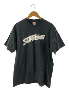 Supreme◆Tシャツ/L/コットン/BLK/フロントロゴ