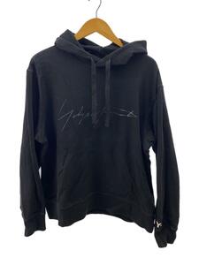 Y-3◆パーカー/L/コットン/BLK/FP8691/20SS/M DISTRESSED SIGNATURE HOODIE/