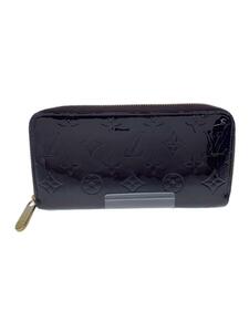 LOUIS VUITTON◆ジッピー・ウォレット_モノグラム・ヴェルニ_BRD/エナメル/BRD/総柄/レディース