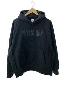 Pleasures◆パーカー/L/コットン/BLK