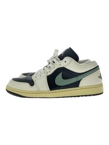 NIKE◆WMNS/AirJordan1Low/Jade Smoke/28.5cm/BLK/レザー/DC0774-001