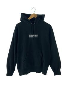 Supreme◆21AW/Box Logo Hooded Sweatshirt/パーカー/M/コットン/BLK