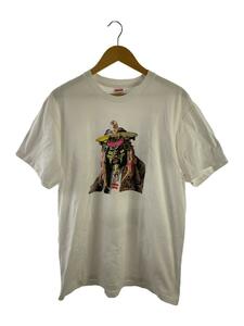 Supreme◆Tシャツ/Rammellzee Tee/L/コットン/WHT/襟若干ヨゴレ