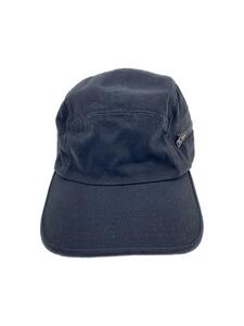 Supreme◆22ss/Zip Pocket Camp Cap/キャップ/FREE/コットン/BLK