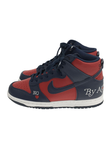 NIKE◆Dunk High QS By Any Means/ダンクハイ/ハイカットスニーカー/25cm/ネイビー