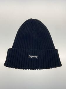 Supreme◆ニットキャップ/FREE/コットン/BLK/メンズ