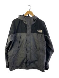 THE NORTH FACE◆MOUNTAIN LIGHT DENIM JACKET_マウンテンライトデニムジャケット/XL/ナイロン/GRY