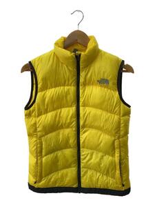 THE NORTH FACE◆ACONCAGUA VEST_アコンカグアベスト/M/ナイロン/YLW