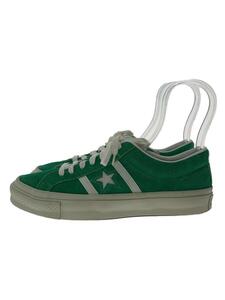 CONVERSE◆ローカットスニーカー/US8.5/GRN/スウェード