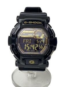 CASIO◆クォーツ腕時計・G-SHOCK/デジタル/ラバー/BLK/BLK