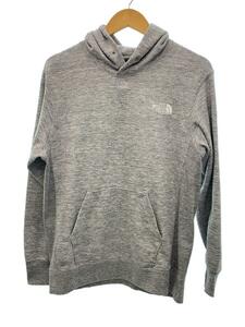 THE NORTH FACE◆SQUARE LOGO HOODIE/パーカー/M/ポリエステル/GRY/NT12230