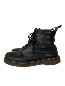 Dr.Martens◆8ホール/レースアップブーツ/UK6/ブラック/レザー/AW008