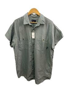 patagonia◆半袖シャツ/L/コットン/BLU/チェック