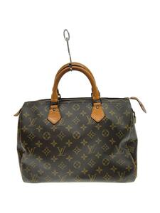 LOUIS VUITTON◆1)スピーディ30_モノグラム・キャンバス_BRW/PVC/ブラウン/総柄M41526