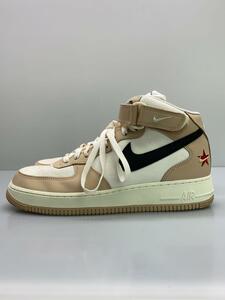 NIKE◆AIR FORCE 1 MID 07 LX_エア フォース 1 ミッド 07 LX/28.5cm/BEG