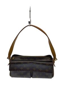 LOUIS VUITTON◆キーポル55_モノグラム・キャンバス_BRW/PVC/BRW