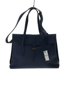 ANAYI◆ショルダーバッグ/レザー/BLU/フラップショルダーBAG/2WAY/ハンドバッグ//