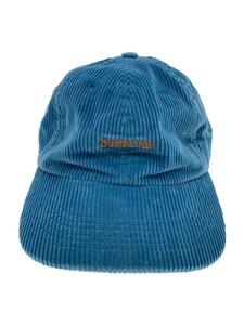 Supreme◆20SS/Couduroy 6-Panel/キャップ/コットン/BLU/メンズ