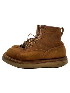 WHITE’S BOOTS◆レースアップブーツ/US8.5/CML/スウェード